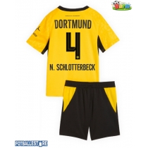 Borussia Dortmund Nico Schlotterbeck #4 Hjemmedraktsett Barn 2026-27 Kortermet (+ Korte bukser)